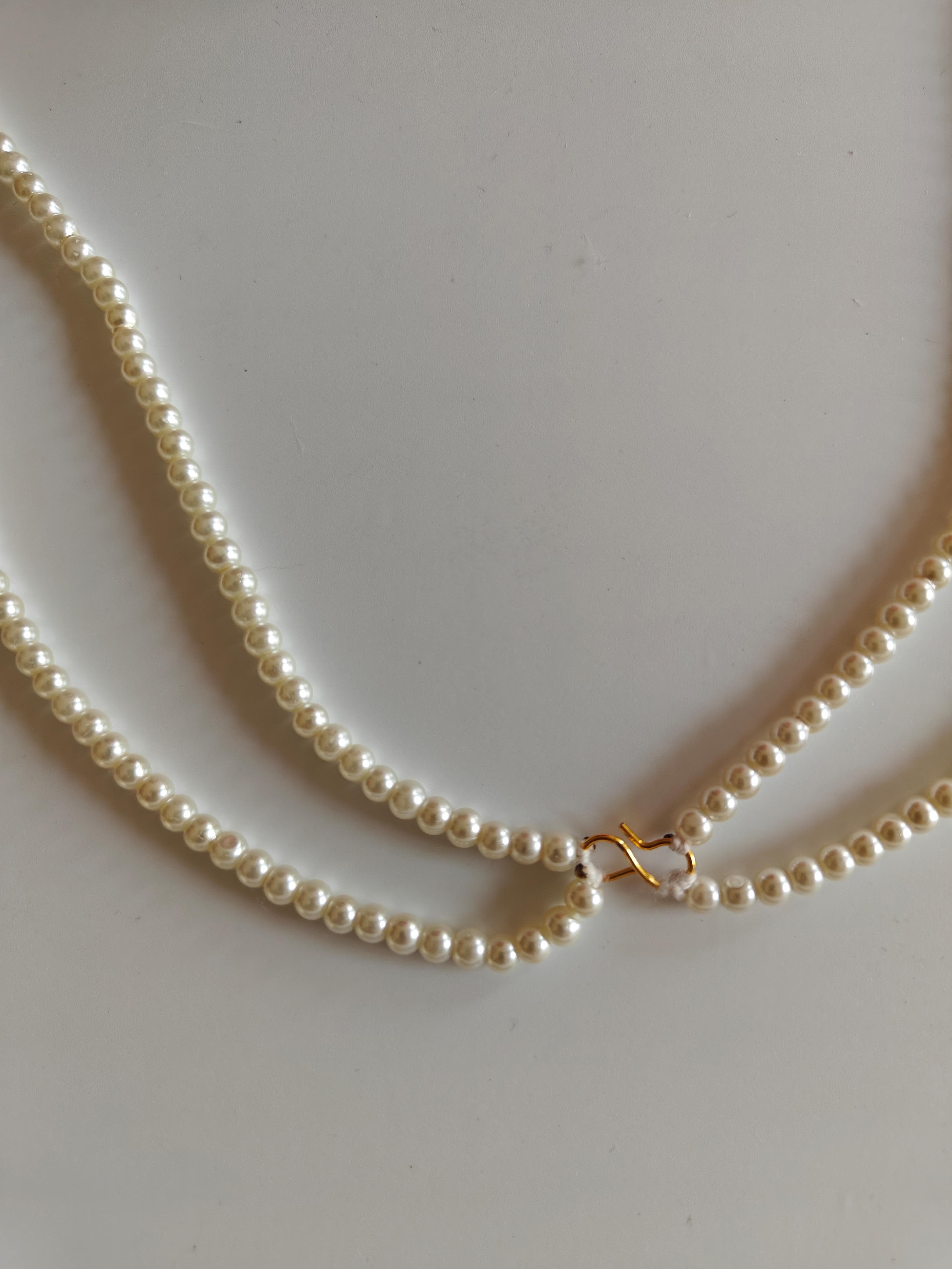 Pearls Maala attachment for Pagadi