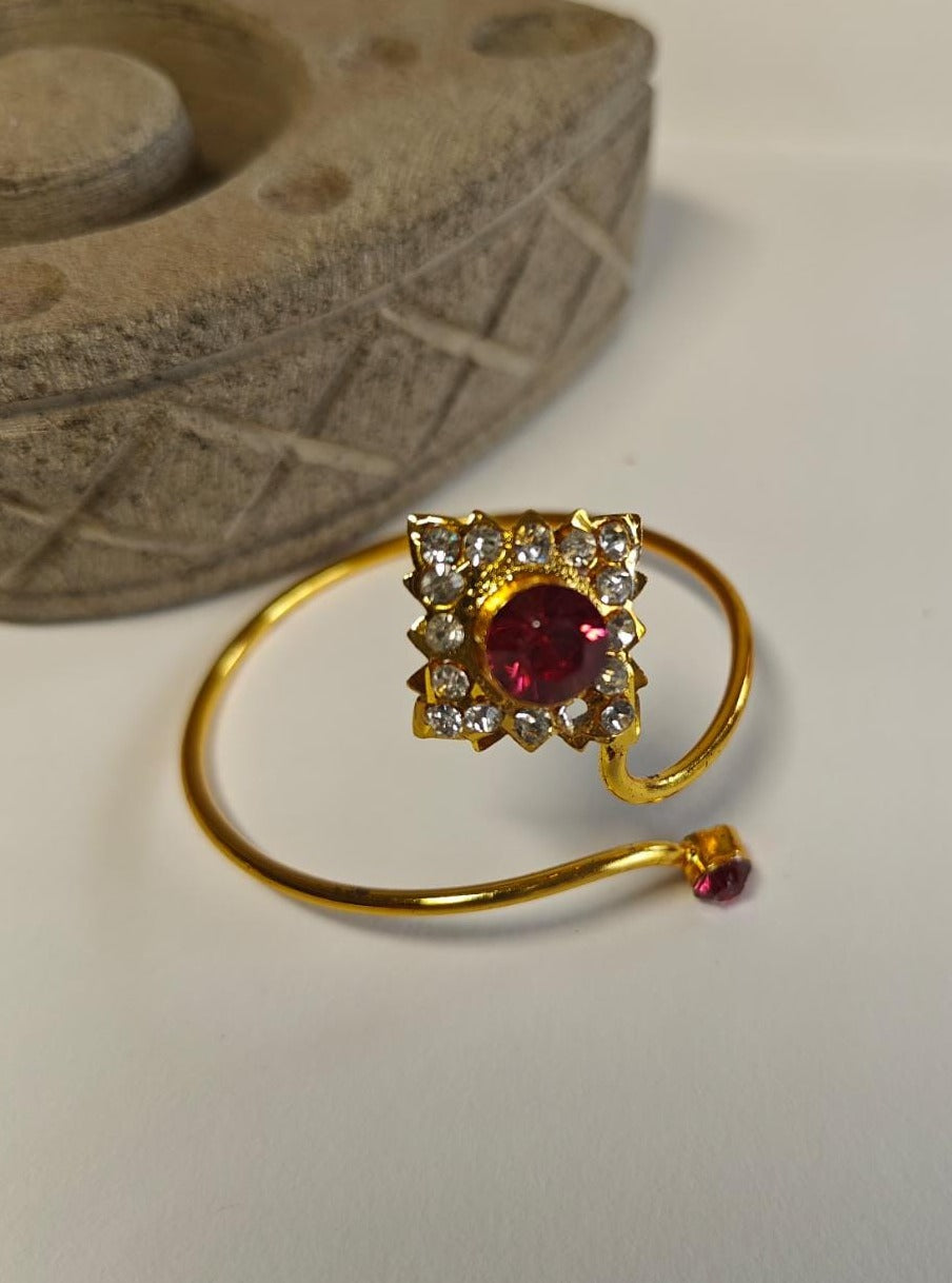 Square Motif Armlet for girl.Adorn your princess with head to toe premium quality handcrafted accessories made from allergy free, best quality materials.