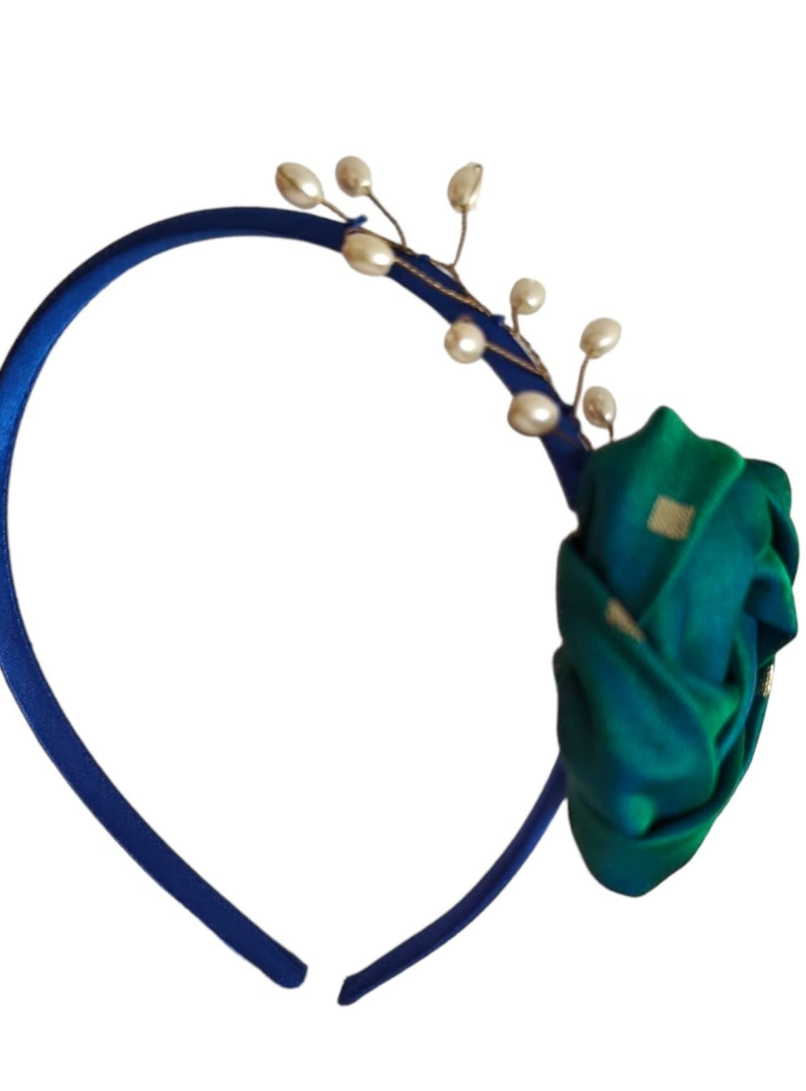 Accessories gifts fancy traditional ethnic hair accessories for kids trendy handmade hair clip fabric hair accessories hair band head band brocade handcrafted hair pin hair accessory tic-tac clips matching assorted mix n match pearl multicolour metal golden bow rubber band