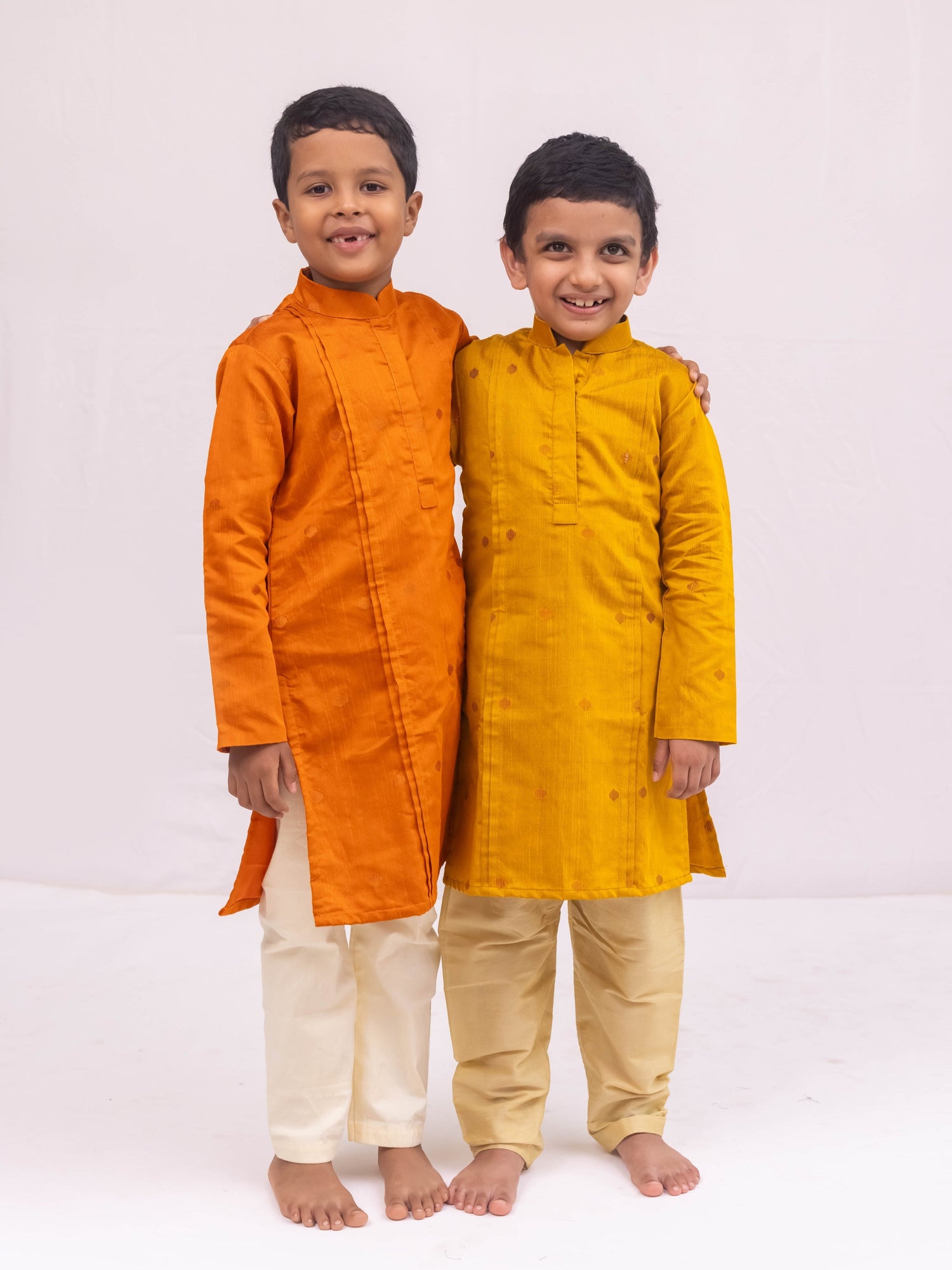 Step into a world of comfort and cultural charm with our exclusive collection of Comfort Ethnic Wear for Boys. 