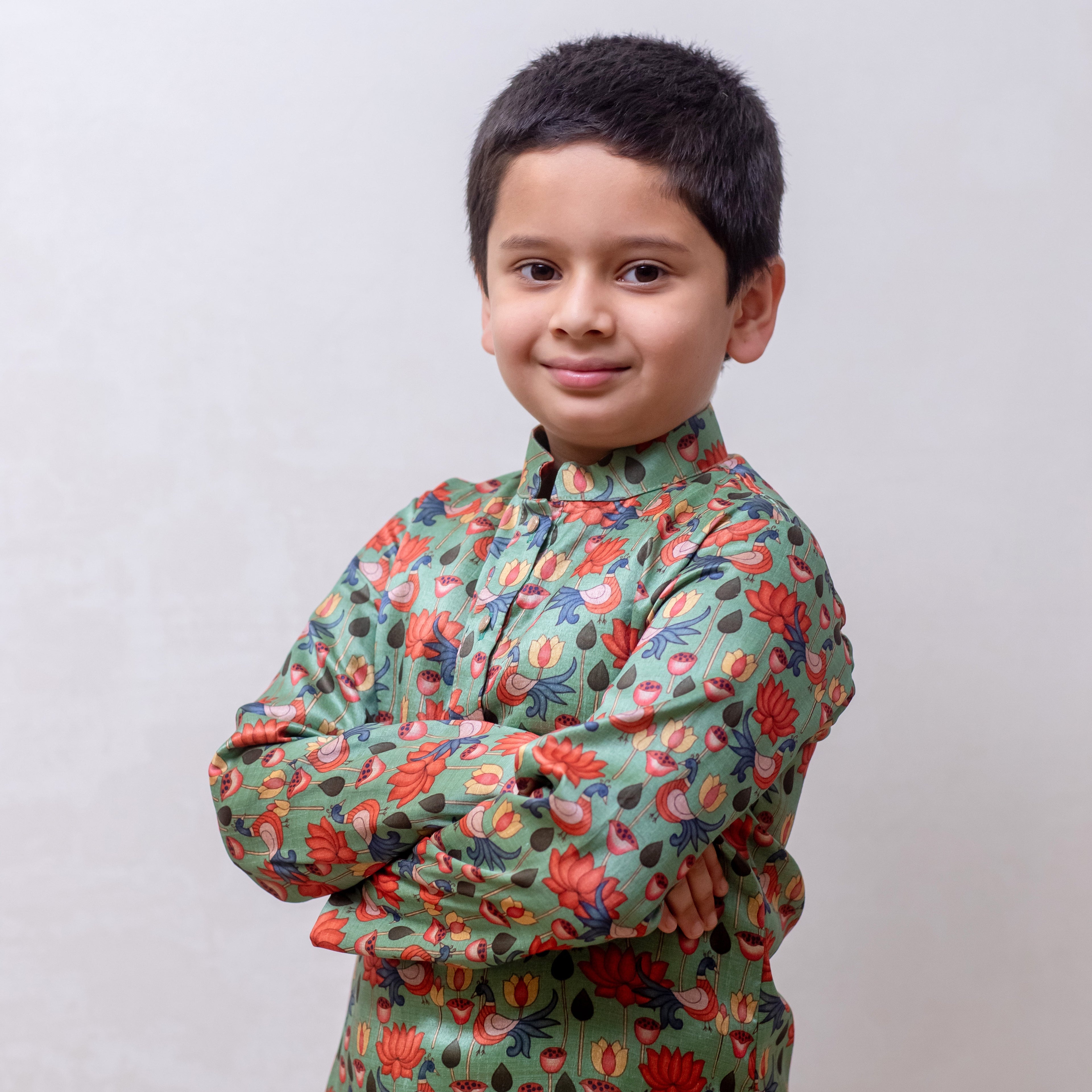 Step into a world of comfort and cultural charm with our exclusive collection of Comfort Ethnic Wear for Boys. 