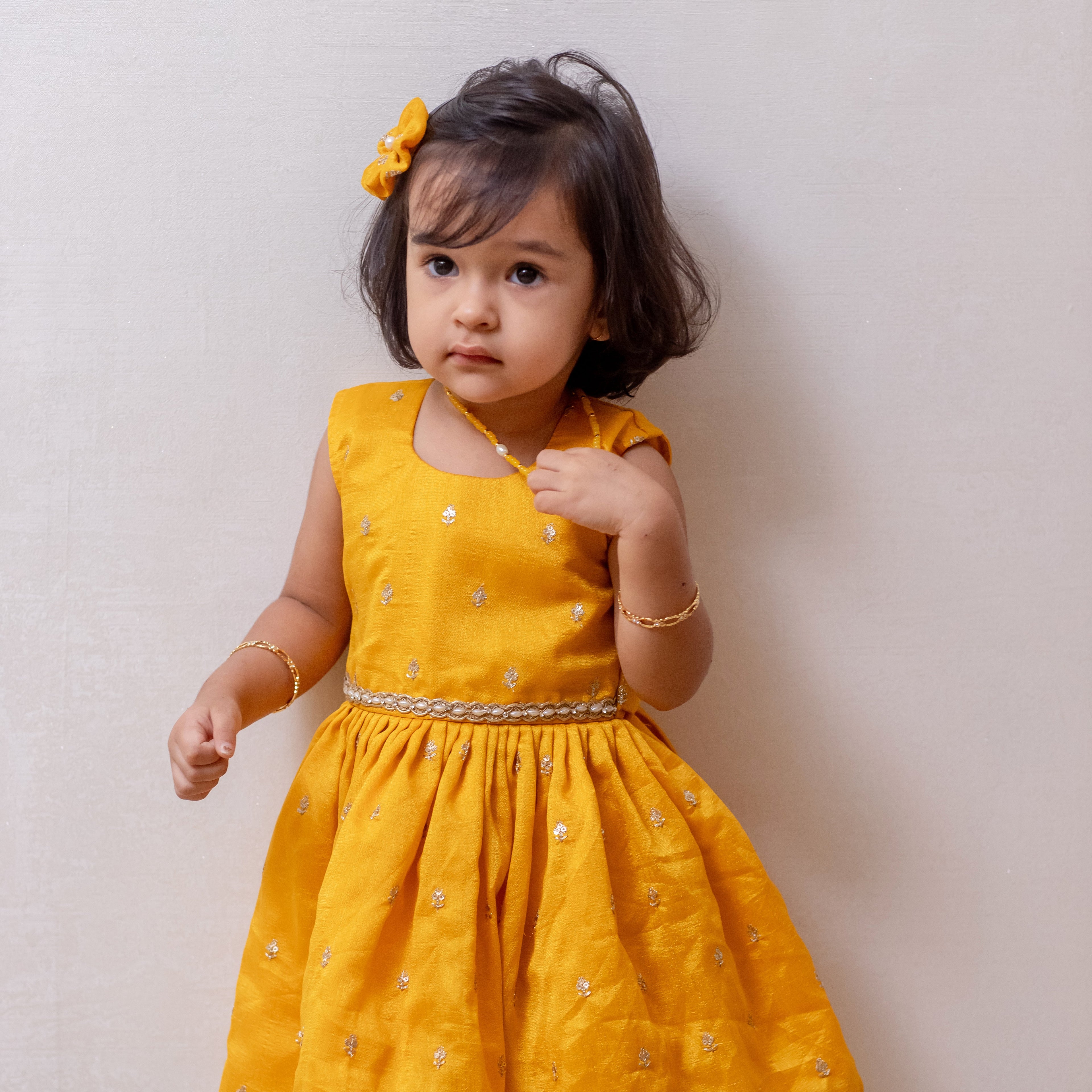 Elevate your young girl's style with our exquisite Radiant Blossoms Collection, a delightful array of ethnic wear designed to infuse her wardrobe with vibrant colors, intricate designs, and a touch of cultural elegance