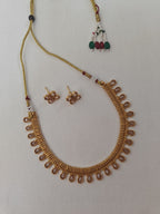 Kundan studded choker with matching earrings for Girls.Adorn your princess with head to toe premium quality handcrafted accessories made from allergy free, best quality materials.