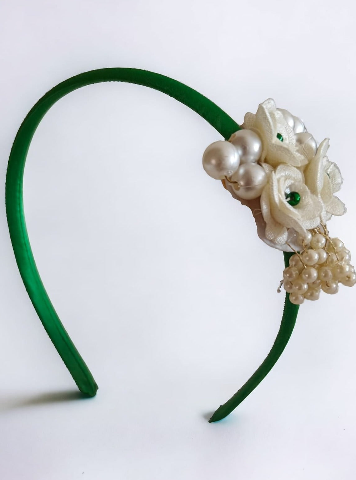 Accessories gifts fancy traditional ethnic hair accessories for kids trendy handmade hair clip fabric hair accessories hair band head band brocade handcrafted hair pin hair accessory tic-tac clips matching assorted mix n match pearl multicolour metal golden bow rubber band
