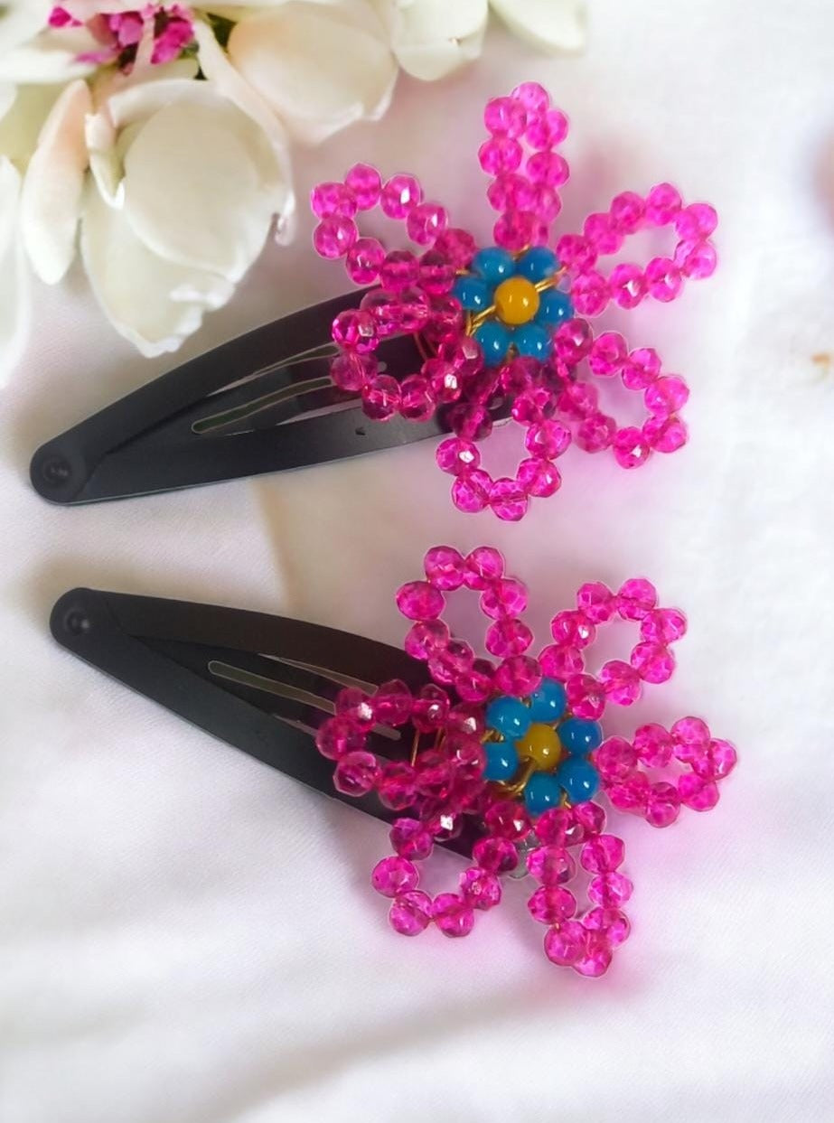 Accessories gifts fancy traditional ethnic hair accessories for kids trendy handmade hairclip fabric hair accessories hair band head band brocade handcrafted hair pin hair accessory tic-tac clips matching assorted mix n match pearl multicolour metal golden bow rubber band      
