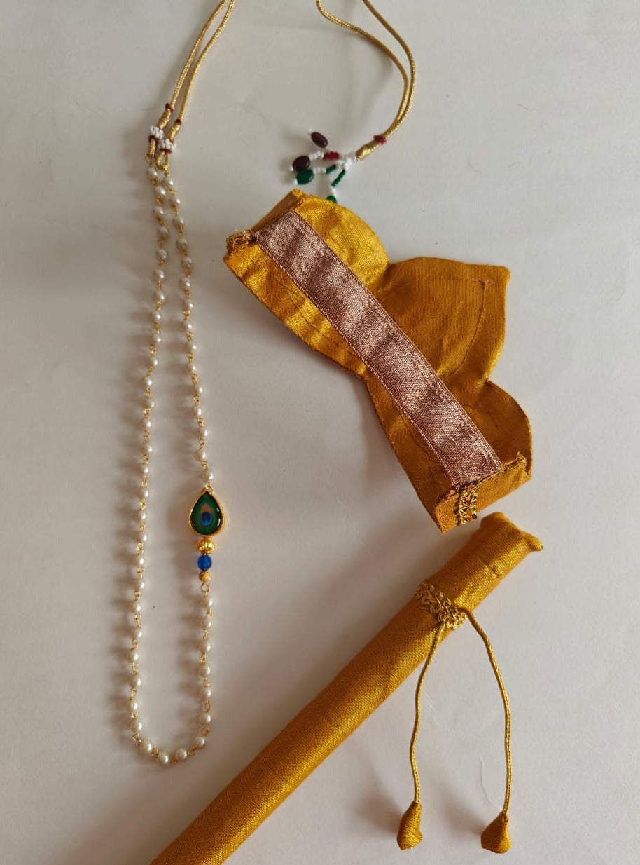 Little Krishna's Janmashtami Combo - Aqua