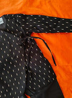 Celebrate Sankrant in style with our elegant black ethnic wear for boys and girls. Crafted from luxurious silk brocade and Chanderi fabrics, this collection blends tradition with modern charm. Perfect for the Makar Sankrant festival ! 