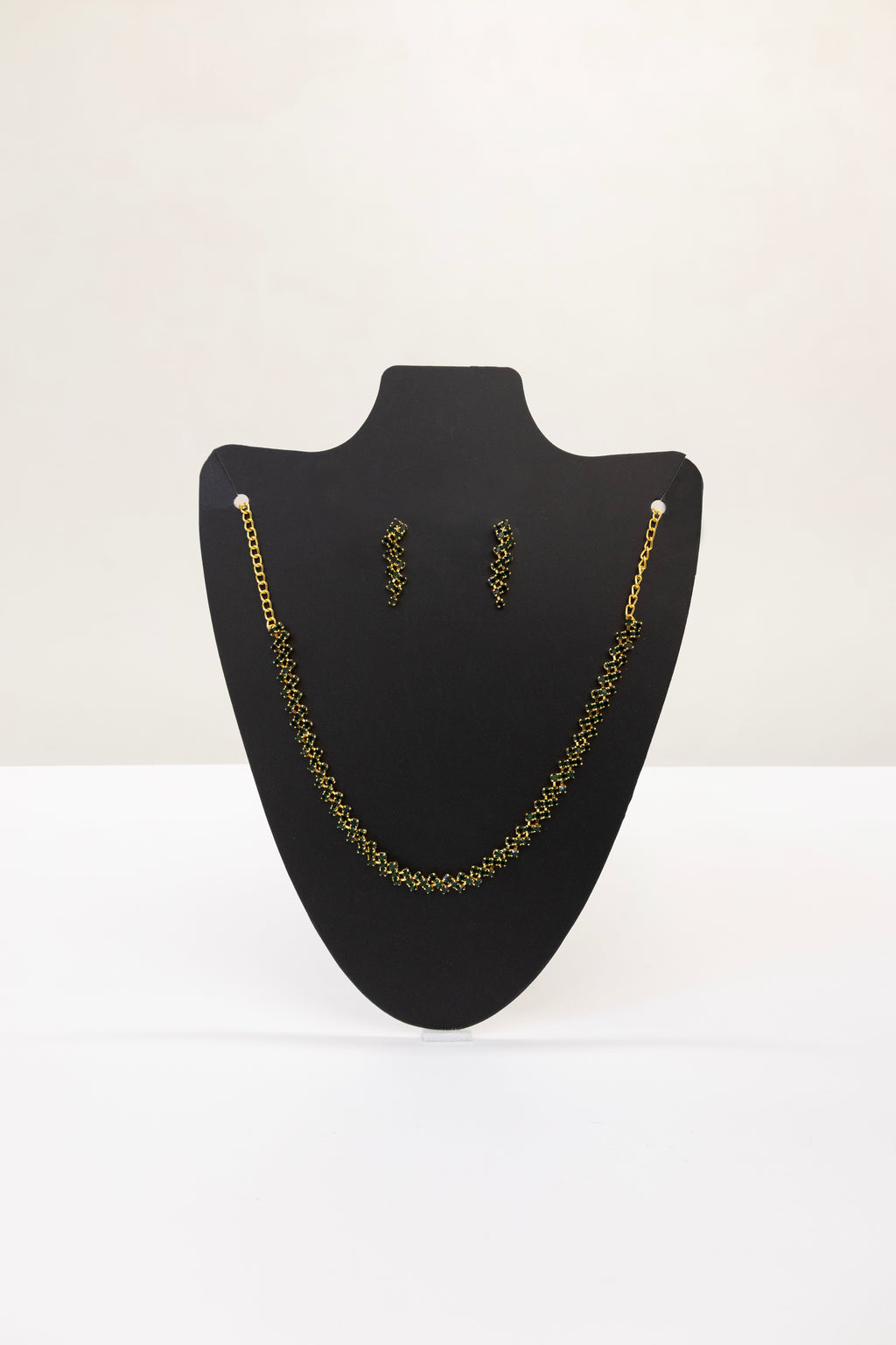 Dazzling American Diamond  Imitation Necklace & Earrings Set