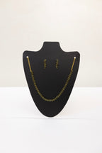 Dazzling American Diamond  Imitation Necklace & Earrings Set