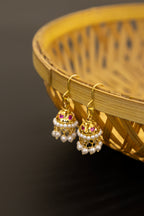 Pearls Jhumka - Small