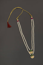 Semi cultured Pearl Double Layer Kanthi with statement Chandrakor findings for Batu