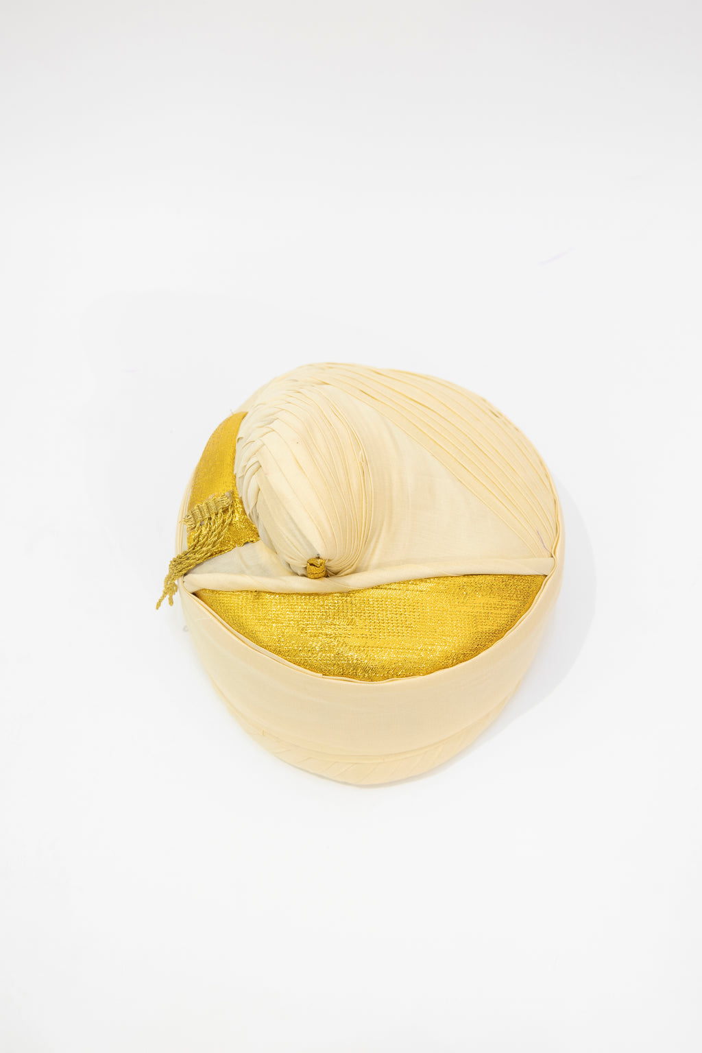 Plain Puneri Pagadi for Batu - Ivory