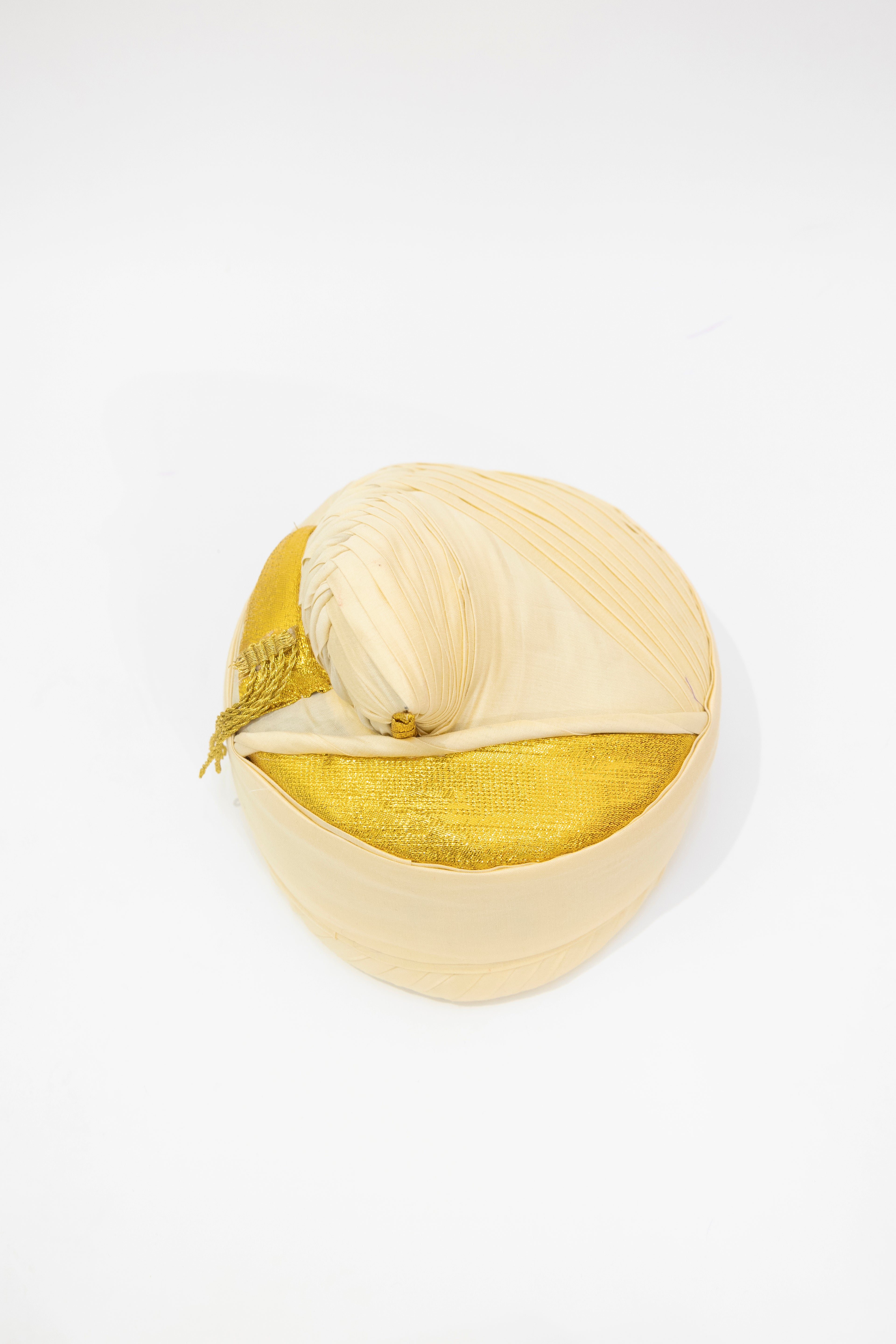 Plain Puneri Pagadi for Batu - Ivory