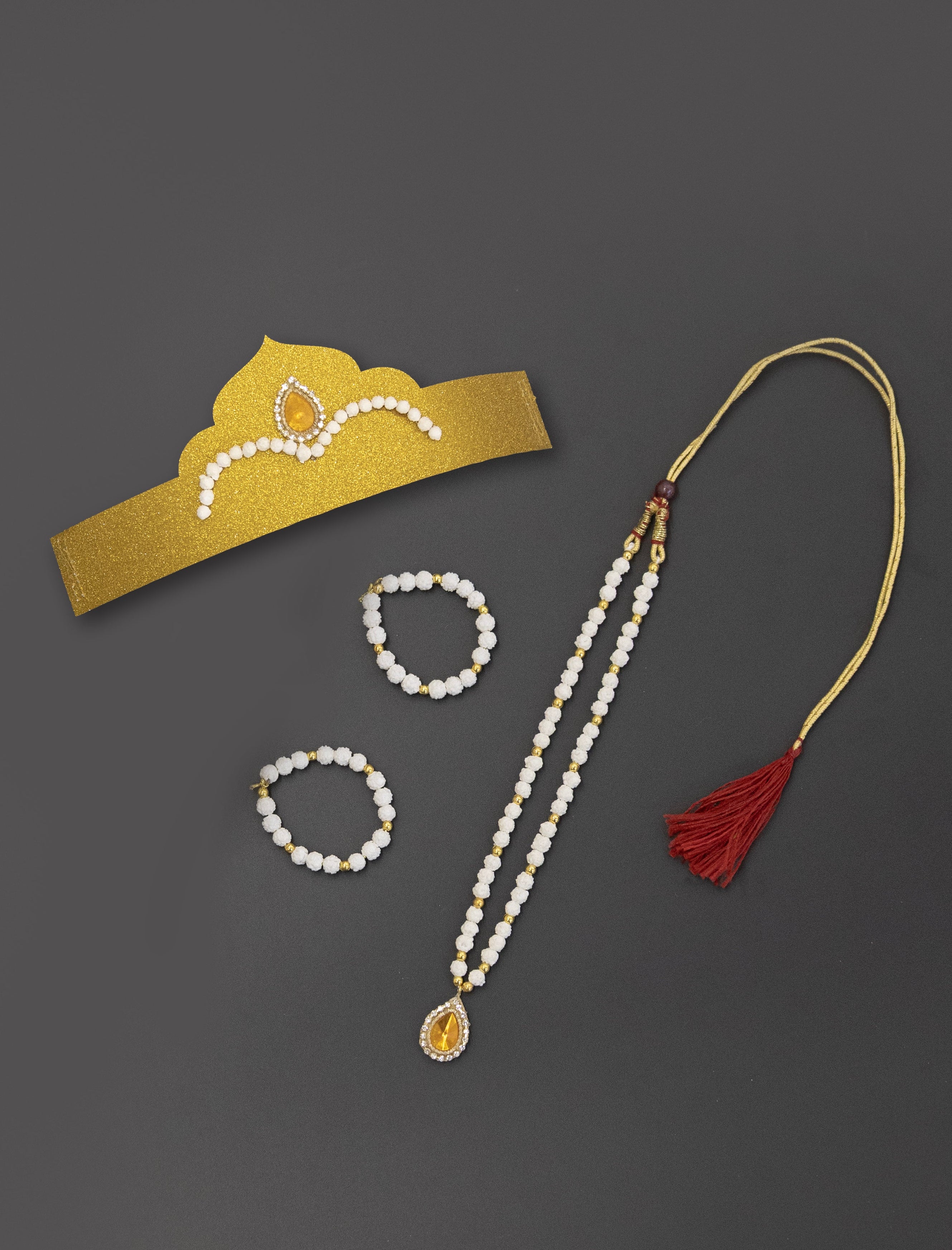 Radha Krishna Golden unisex set for Makar Sankrant Festival