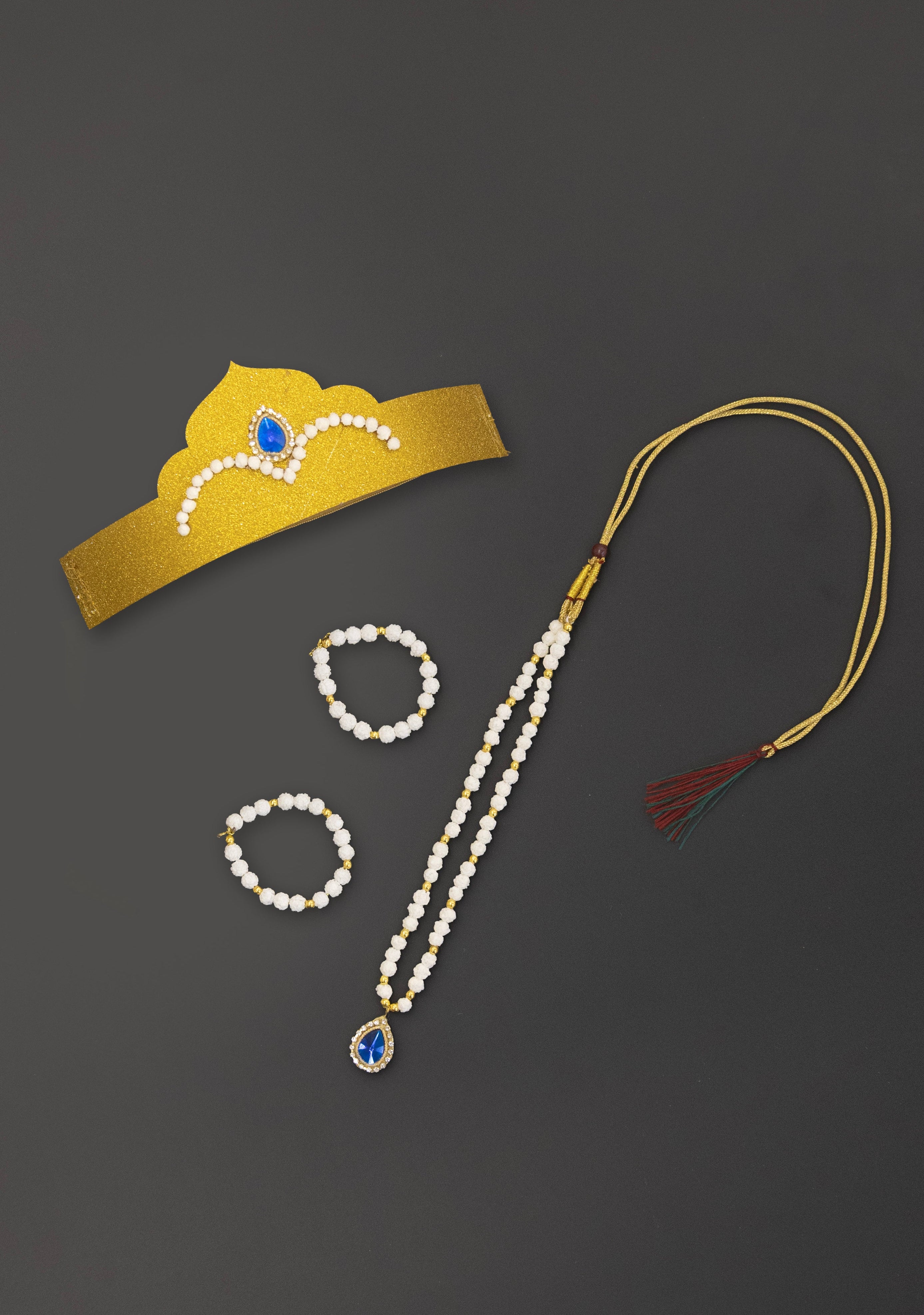 Radha Krishna Blue unisex set for Makar Sankrant Festival