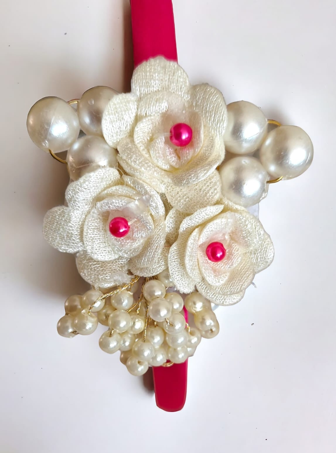 Accessories gifts fancy traditional ethnic hair accessories for kids trendy handmade hair clip fabric hair accessories hair band head band brocade handcrafted hair pin hair accessory tic-tac clips matching assorted mix n match pearl multicolour metal golden bow rubber band