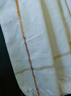 South cotton Gamcha/Towels with small golden border for Batu. Set of 2.Size 30 inches x 60 inches Mundavalya,kanthi,bhikbali,topi,pagdi are boys accessories exclusively designed using Pearls,glass beads,jadau & gold plated findings for Batu,for Upanayan/Vratabandha/munj /thread ceremony.