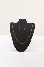 Dazzling American Diamond  Imitation Necklace & Earrings Set