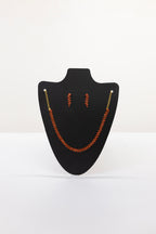 Dazzling American Diamond  Imitation Necklace & Earrings Set