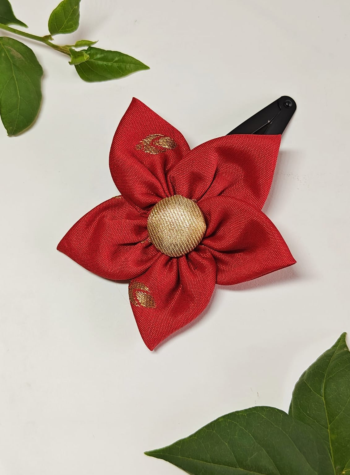 Accessories gifts fancy traditional ethnic hair accessories for kids trendy handmade hair clip fabric hair accessories hair band head band brocade handcrafted hair pin hair accessory tic-tac clips matching assorted mix n match pearl multicolour metal golden bow rubber band