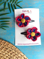 Accessories gifts fancy traditional ethnic hair accessories for kids trendy handmade hair clip fabric hair accessories hair band head band brocade handcrafted hair pin hair accessory tic-tac clips matching assorted mix n match pearl multicolour metal golden bow rubber band      