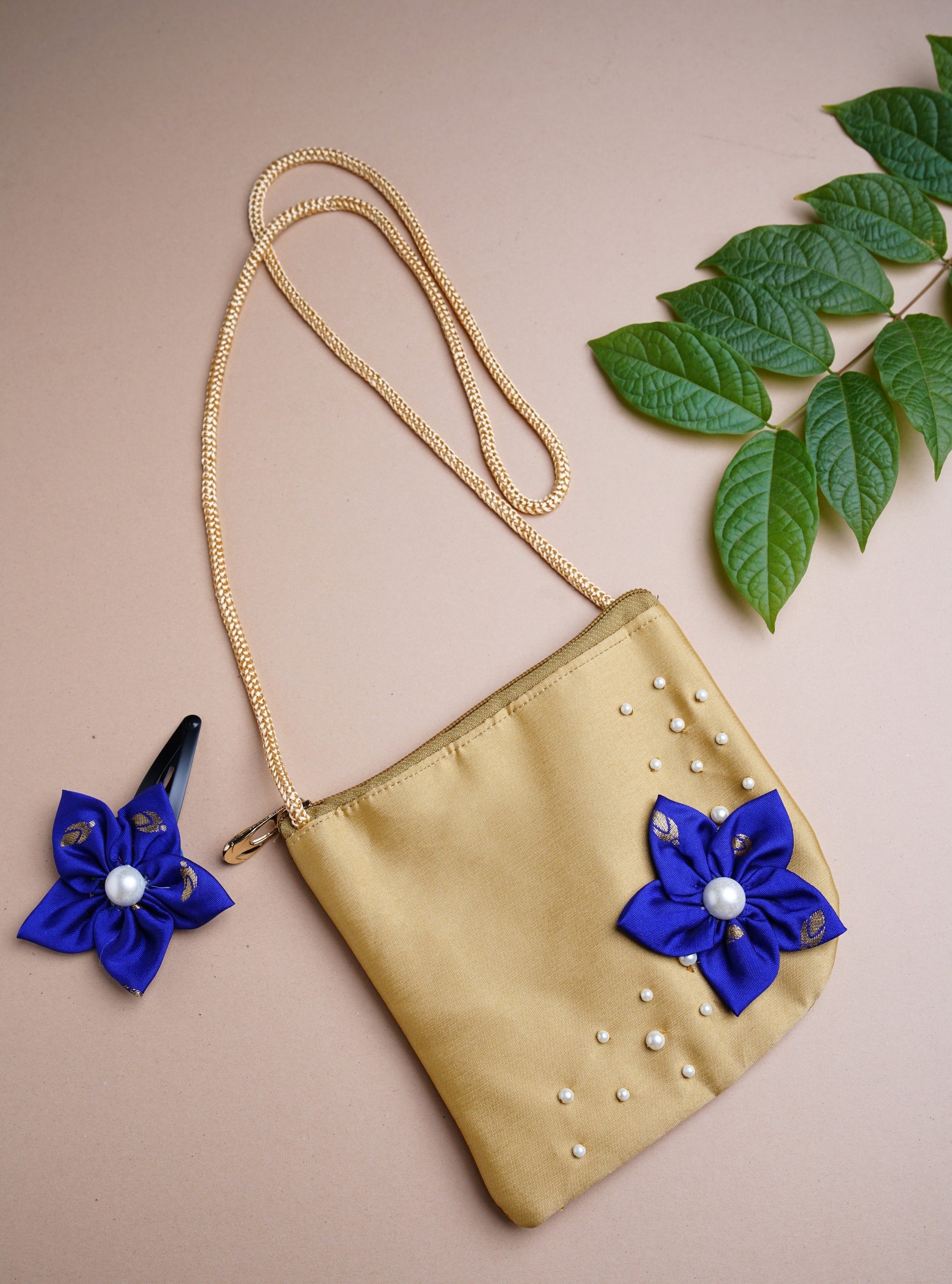 Accessories gifts fancy traditional ethnic hair accessories for kids trendy handmade hair clip fabric hair accessories hair band head band brocade khunn handcrafted hair pin hair accessory tic-tac clips matching assorted mix n match pearl multicolour metal golden bow rubber band cute sling purse hand purse brocade hand embroidery under 200 sling bag flower water proof zipper for closure machine embroidery