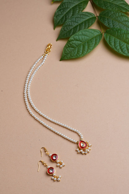 Accessories gifts fancy traditional ethnic for kids trendy handmade fabric accessories brocade handcrafted matching assorted mix n match pearl multicolour metal golden party wear beaded glass beads trendy gold plated earrings pendant    