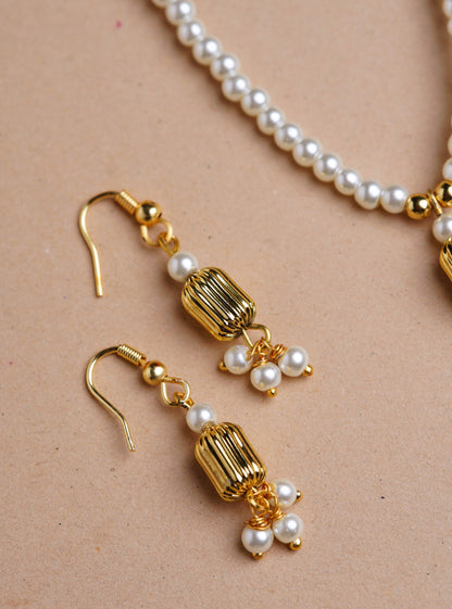 Accessories gifts fancy traditional ethnic for kids trendy handmade fabric accessories brocade handcrafted matching assorted mix n match pearl multicolour metal golden party wear beaded glass beads trendy gold plated earrings pendant    
