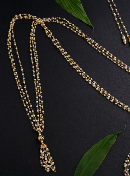 Traditional ethnic for baby boy vratabandha upnayan  munj mauji bandhan pearl pearl chain pendant handmade handcrafted golden multi color beaded batu paithani double layer triple layer glass beads bhikshawal  bhikbali mundavalya kanthi jholi panche gamacha towel janav yadnyopavit brooch cotton clip on soval chaddi inner pant     
