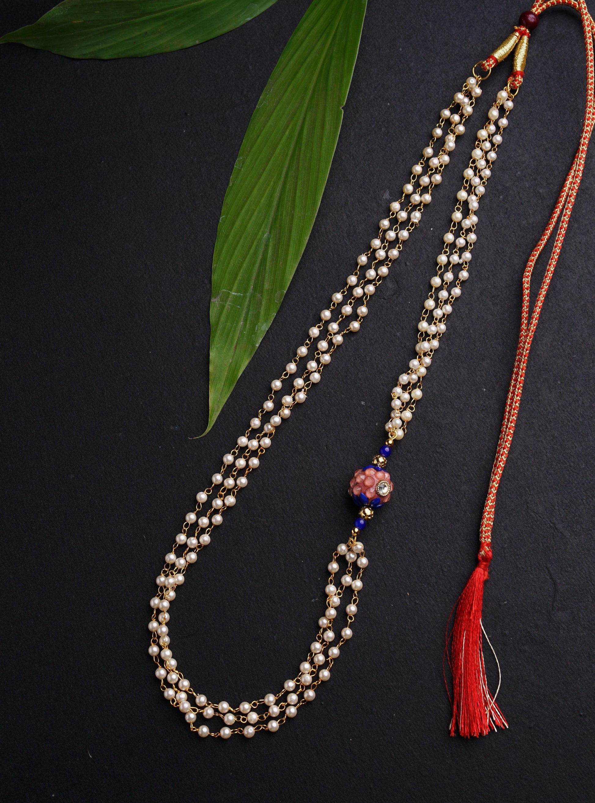 Traditional ethnic for baby boy vratabandha upnayan  munj mauji bandhan pearl pearl chain pendant handmade handcrafted golden multi color beaded batu paithani double layer triple layer glass beads bhikshawal  bhikbali mundavalya kanthi jholi panche gamacha towel janav yadnyopavit brooch cotton clip on soval chaddi inner pant     