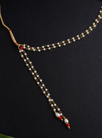 Traditional ethnic for baby boy vratabandha upnayan  munj mauji bandhan pearl pearl chain pendant handmade handcrafted golden multi color beaded batu paithani double layer triple layer glass beads bhikshawal  bhikbali mundavalya kanthi jholi panche gamacha towel janav yadnyopavit brooch cotton clip on soval chaddi inner pant     