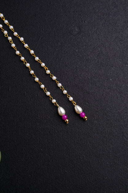 Traditional ethnic for baby boy vratabandha upnayan  munj mauji bandhan pearl pearl chain pendant handmade handcrafted golden multi color beaded batu paithani double layer triple layer glass beads bhikshawal  bhikbali mundavalya kanthi jholi panche gamacha towel janav yadnyopavit brooch cotton clip on soval chaddi inner pant     