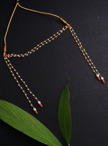 Traditional ethnic for baby boy vratabandha upnayan  munj mauji bandhan pearl pearl chain pendant handmade handcrafted golden multi color beaded batu paithani double layer triple layer glass beads bhikshawal  bhikbali mundavalya kanthi jholi panche gamacha towel janav yadnyopavit brooch cotton clip on soval chaddi inner pant     