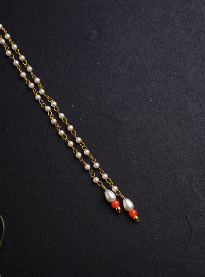 Traditional ethnic for baby boy vratabandha upnayan  munj mauji bandhan pearl pearl chain pendant handmade handcrafted golden multi color beaded batu paithani double layer triple layer glass beads bhikshawal  bhikbali mundavalya kanthi jholi panche gamacha towel janav yadnyopavit brooch cotton clip on soval chaddi inner pant     