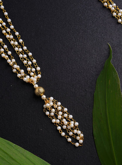 Janav / Yagnopavit / Sacred Thread with Hammered dotted gold plated bead Soyara Ethnics Studio