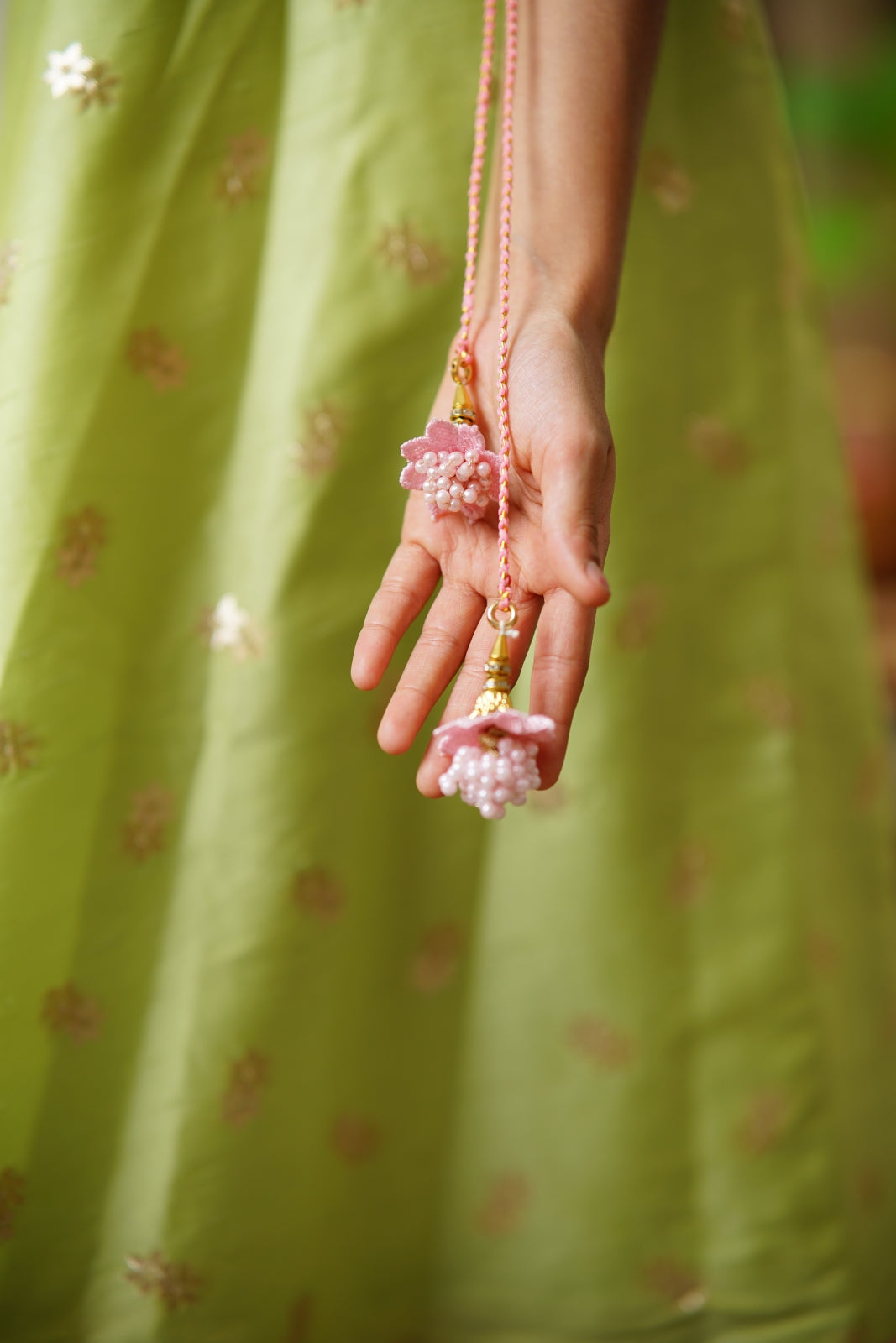 Lime green taffeta silk kurti.Let your princess be as comfortable as in her casuals with carefully designed & crafted Comfort Ethnic Wear by Soyara Ethnics.Keep her fashion quotient high with timeless patterns, vibrant combinations and royal textiles.