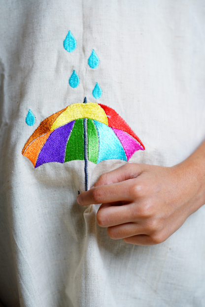 Khadi cotton Umbrella Tunic Soyara Ethnics Studio